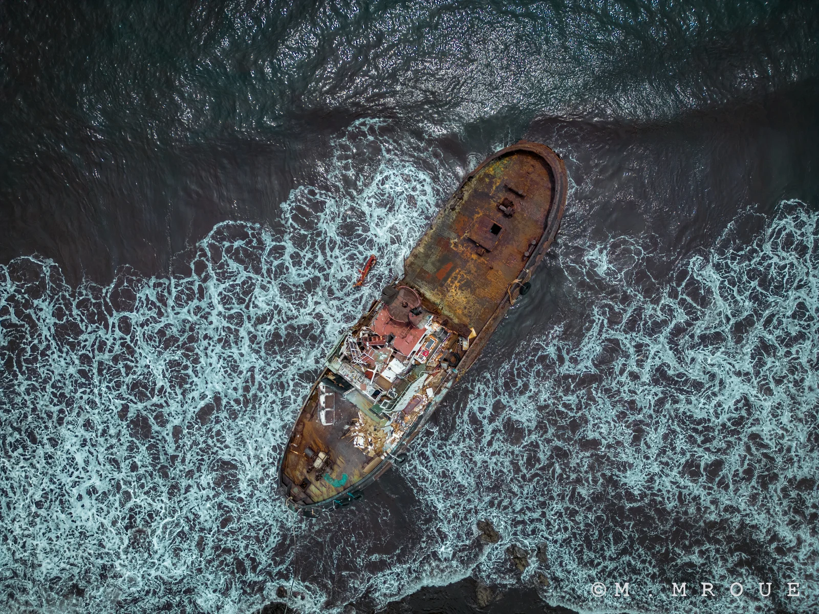 Coasted Wrecked Boat Limbe