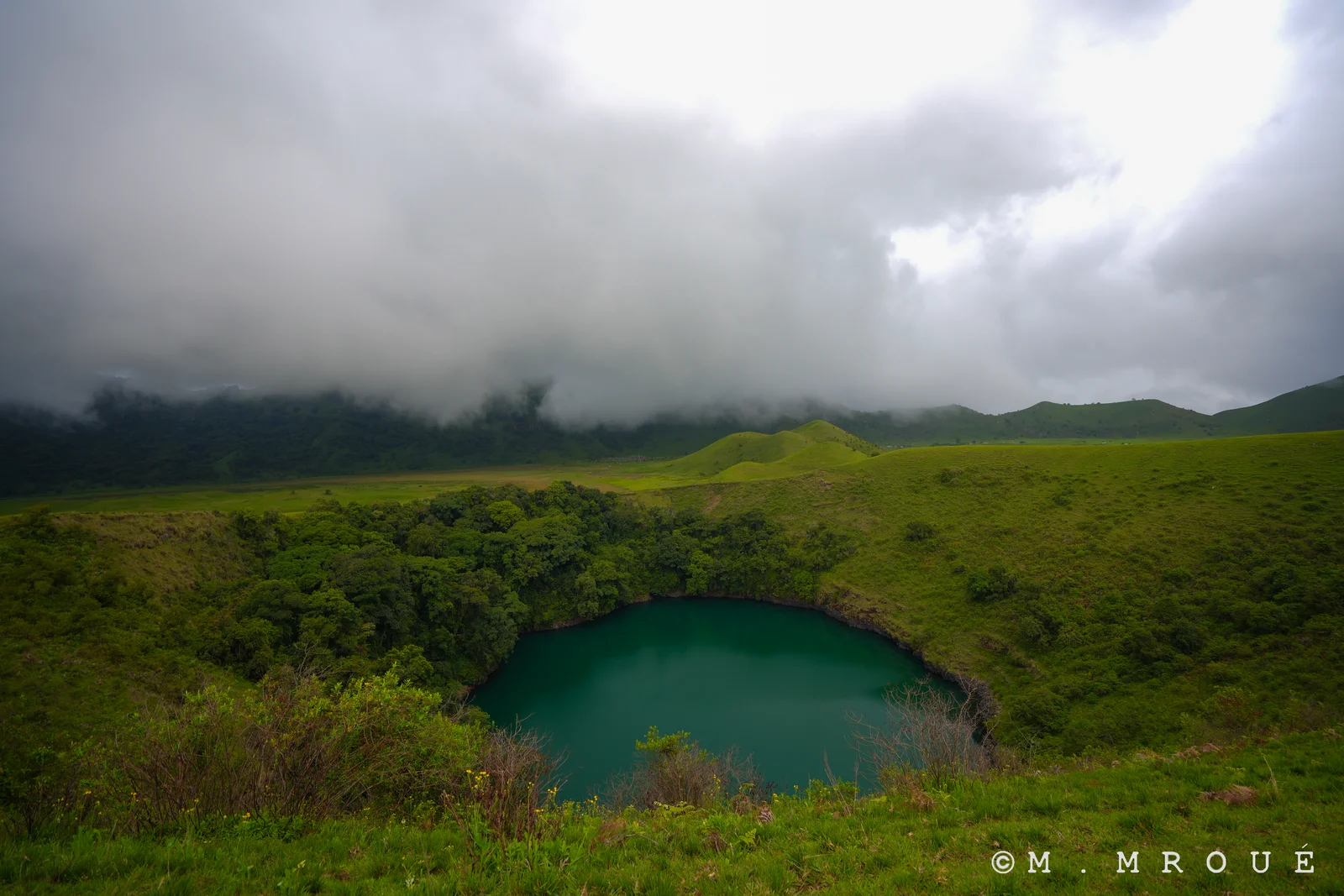 Male Lake Of Mount Manengouba