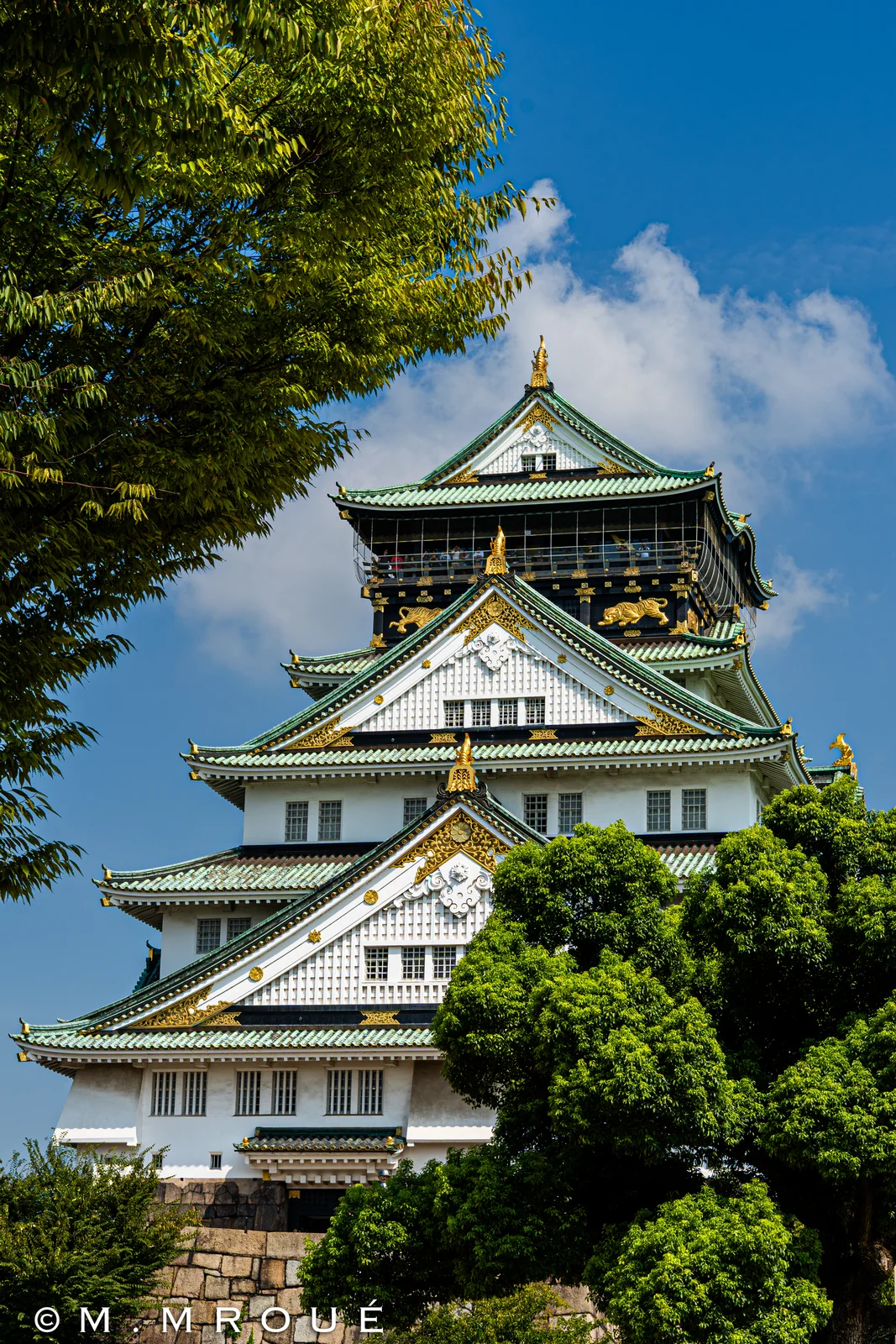 Osaka Castle Japon 1